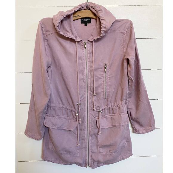Walter Baker New York‎ Dani Mauve/Pink Lyocell Anorak Jacket Size S - Picture 1 of 13